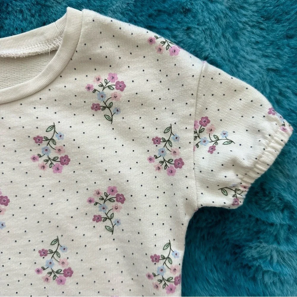 Carter’s Toddler Girl Peplum Floral Top Size 4T